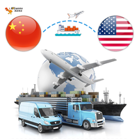 Porte à porte Service de livraison Expédition maritime bon marché 20 pieds/40 pieds FCL Conteneur Transitaire Chine vers les États-Unis
