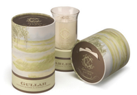 Tube en carton biodégradable boîtes à bougies personnalisées cadeau de luxe avec emballage logo