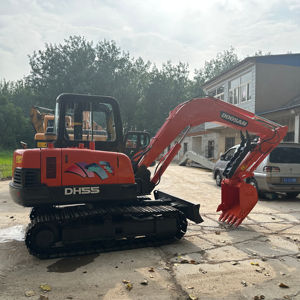 Offre Spéciale deuxième machine de construction coréenne d'origine pelle sur chenilles Doosan DH55, pelle d'occasion Doosan DH55 DH60,DH150,DH220 - Product Image 1
