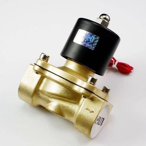 G1'' 2W250-25 Латунь 2 трехходовых электромагнитных клапана AC220V