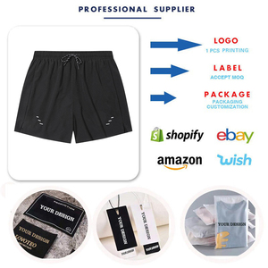 Men 2026 New Design Active Shorts Side Pockets Running Shorts Custom Logos Quick-drying Breathable Fabric Sportswear - Product Image 5