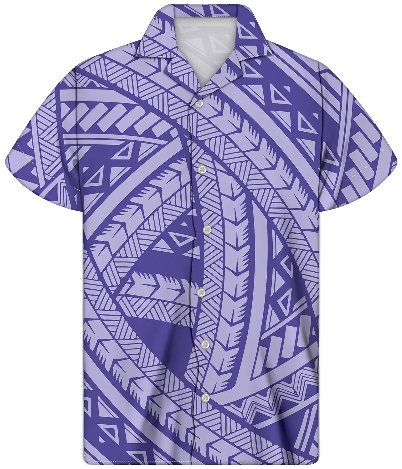 قمصان مريحة مخصصة للرجال, عالية الجودة بولينيزيا ساموا القبلية هاواي المحيط نمط طباعة رجالي أنيقة قصيرة الأكمام الملونة قمصان مخصصة مريحة قمصان