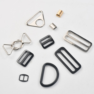 Boucles en alliage de zinc plaqué pour vêtements, boucles de ceinture décoratives durables, types double figure huit - Product Image 2