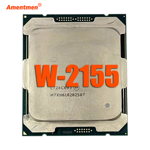 POUR Xeon W-2155 <span class=keywords><strong>CPU</strong></span> 10-Cores 20-Threads 3.30GHz 13.75MB 140W DDR4 LGA2066 pour X299 C422 Chipset Carte Mère Xeon W2155 Processeur - Product Image 1