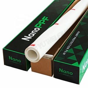 Hot <strong>Selling</strong> TPU Protection Film Hydrophobic High Glossy NanoPPF Brand Factory 7.5 8.5mil Air Release Transparent <strong>Car</strong> Body Film - Product Image 3