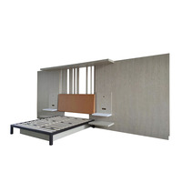 Wyndham Days Inn Lit Queen Size Lit King Size Lits King Size en bois massif Lits King Size au design moderne Meubles d'hôtel