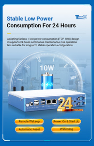 PC công nghiệp nhúng không quạt thế hệ 12-13 J1900 I5 <span class=keywords><strong>I7</strong></span> với RS232 & 485 2 LAN COM, PC mini nhỏ gọn, vỏ AI, khe cắm thẻ SIM - Product Image 5