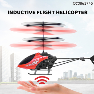 2 chế độ điều khiển từ xa máy bay đồ chơi bay tay cảm ứng máy bay trực thăng với ánh sáng - Product Image 5