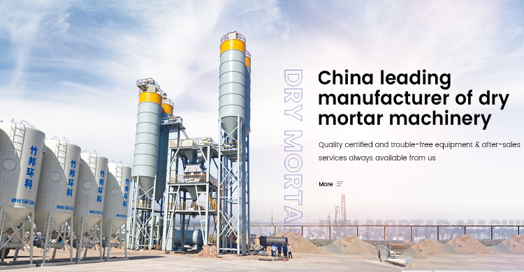 Automatic Tile Adhesive Machine Dry Mortar Tile Adhesive Manufacturing Plant