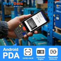 Ordinateur portable robuste Mobydata SA88 IP65 4G NFC PDA pour l'inventaire d'entrepôt, lecteur de codes-barres 1D 2D avec clavier