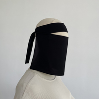 Niqab court Nida de haute qualité, léger et respirant, voile pour le visage, pour femmes musulmanes, Arabie Saoudite, Malaisie, Palestine, niqab islamique