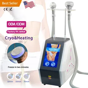 3手柄工厂价格HC CRYO TSHOCK冷冻皮肤瘦身整容低温冷冻机