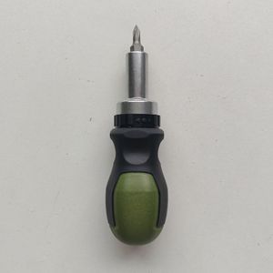 Mini 6 In 1 Ratchet Screwdriver 40 Teeth 25 N M Magnetic Phillips Bit Multi Functional Household Tool - Product Image 3