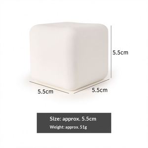 <b>Cubes</b> Squishy Tofu <b>Cube</b> White - Product Image 5