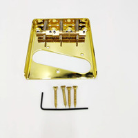 6-String TL Cylindrical Brass Bridge Three-sided Pickup & Tension Plate Full Set Electric Guitar Accessories