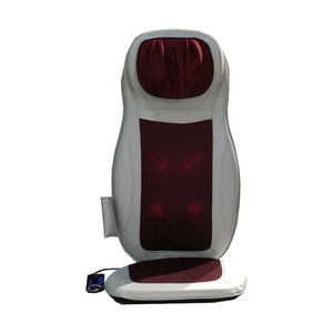 Boguan Massage Cushion Neck Back Waist Kneading <b>Vibration</b> Heat Therapy <b>Plug</b> <b>In</b> Remote Control Full Body Relief - Product Image 2