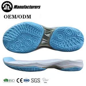 Zapatos de Bádminton de fábrica BSCI, suela Para <span class=keywords><strong>Tenis</strong></span>, suela de zapatos de <span class=keywords><strong>tenis</strong></span>, suela MD RB para hacer suela de zapatos deportivos - Product Image 1