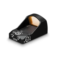 Mini viseur point rouge sans parallaxe à faible hauteur de montage, avec relief oculaire illimité, grossissement 1x, pour applications de sécurité et haute pression