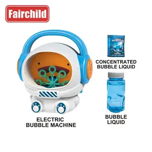 Electric Bubble Machine Bubble Guns Spaceman Automatic Bubble Machine for Kids