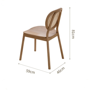 Nuevo Diseño de Juego de Mesa y Sillas de Comedor Redondas de Madera Maciza, Juego de Mesa para Restaurante - Product Image 5