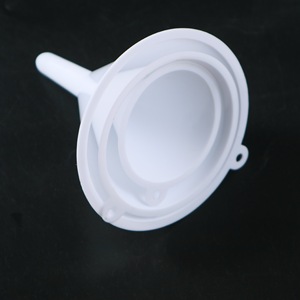 Juego de embudos de plástico, 4 piezas, varios tamaños, calidad alimentaria, engrosados, para colar vino en el hogar - Product Image 4