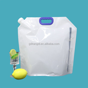 Bolsa Doypack Personalizada de Grado Alimenticio de 5L 10L para Envasado de Líquido <span class=keywords><strong>Adblue</strong></span>, Bolsa de Agua Portátil para Exteriores con Asa, Plástico PE - Product Image 2