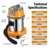 Machine de sablage de noix Podofo 220V, outil de nettoyage de coques de noix par sablage, pour systèmes d'admission et de valve électronique de moteurs automobiles, OEM