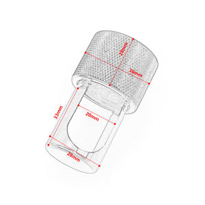 Fibbia di Fissaggio e Staffa Porta Borsa per Portapacchi in Alluminio CNC per Moto <span class=keywords><strong>Piaggio</strong></span> Medley Liberty 125 150 <span class=keywords><strong>Beverly</strong></span> <span class=keywords><strong>300</strong></span> 350 Gilera Nexus - Product Image 6