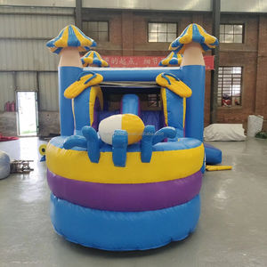 Carrera de obstáculos inflable de PVC personalizable, casa de rebote de grado comercial para <span class=keywords><strong>franquicias</strong></span>, negocios, fiestas, alquiler de negocios - Product Image 1