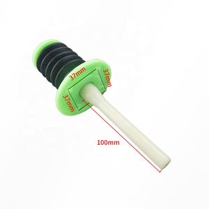 Varilla de Empuje de Nylon 1178 de Diseño Industrial con 4 Orificios para Puerta de Cámara Frigorífica, Roseta Redonda con Manija de Liberación Interior - Product Image 2