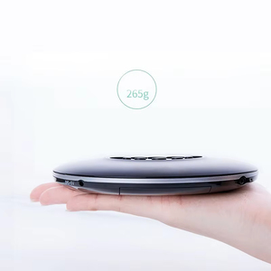 Reproductor de CD Portátil con Función de Repetición, Altavoz Integrado, Bluetooth, USB, Recargable, con Control Remoto y Radio FM, Ideal para Estudio - Product Image 2