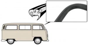 Joint en caoutchouc pour pare-brise avant Repro de bonne qualité Compatible VW Type 2 Bus Bay window 1968-1979 - Product Image 4