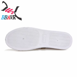 New Design Pu Sneakers Comfortable Flat Custom logo Casual White <b>Shoes</b> Womens - Product Image 3