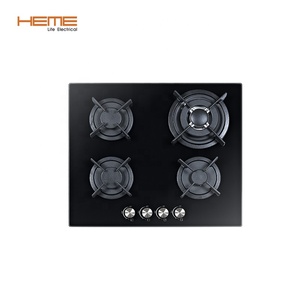 8Mm Tempered Glass 4 Burner Gas Cooker Built in LPG/NG Gas for Home - Product Image 2