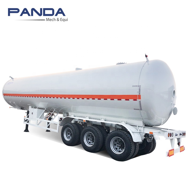 Asme/adr 3 trục LPG bình xăng Propane Giao thông vận tải đường tàu chở dầu bán Trailer xe tải để bán thép xe tàu sân bay xe tải Trailer 2 Bộ