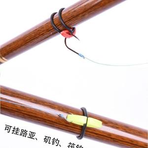 Anillas para anzuelos de pesca, tamaños grande, mediano y pequeño, accesorios de pesca con señuelos para surfcasting, cañas de pesca y suministros de aparejos. - Product Image 2