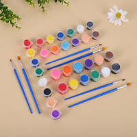 GF Factory Direct Supply 3ML Acrylic Paint Set 6 Colors Canvas DIY Conjoined Graffiti Painting Plaster Doll Watercolor Paint