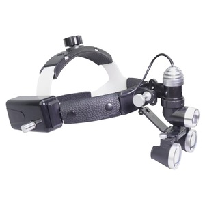 Dental Headlamp Binocular Magnifier 2.5X3.5X Headband Mounted Oral Examination Light Cosmetic Surgery Illumination Device - Product Image 1