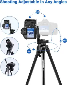 Фабрика на заказ 1,4 м портативная Dslr камера 3110 цифровой компактный штатив для мобильного телефона камеры видео