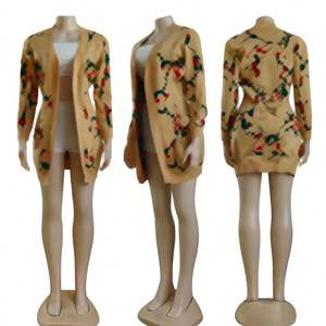 Abbigliamento da <span class=keywords><strong>donna</strong></span> <span class=keywords><strong>di</strong></span> marca 2024 lavorato a <span class=keywords><strong>maglia</strong></span> Cardigan giacca maglione <span class=keywords><strong>vestiti</strong></span> invernali per abbigliamento <span class=keywords><strong>donna</strong></span> <span class=keywords><strong>di</strong></span> marca - Product Image 4