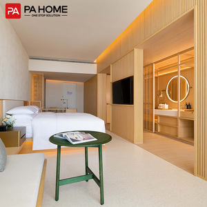 <span class=keywords><strong>Meuble</strong></span> <span class=keywords><strong>TV</strong></span> sur mesure pour hôtel avec <span class=keywords><strong>ensemble</strong></span> de panneaux muraux assortis pour suites de luxe - Product Image 3