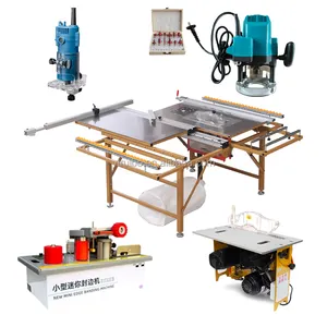 JT160 Chinese hot sale mini multifunction sliding panel table saw wood table saw machine double blade sliding table saw for sale