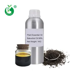 Wholesale Bulk Cosmetic Raw Material Bakuchiol Extract 98% Bakuchiol Oil For Skin Care