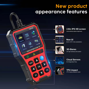 Podofo Scanner de diagnostic OBD2 avec écran IPS de 2,8 pouces, application de diagnostic à distance, outil OTA DTC pour VW/BMW/Porsche/Toyota/Ford/Nissan/Hyundai après 1996 - Product Image 4
