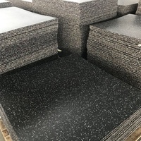 China Großhandel Gummi bodenfliesen für Fitness studio Übung Garage und Industrie böden Dicke 1M x 1M x 20MM 25MM Fitness studio
