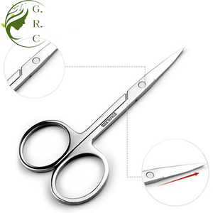 Petits <span class=keywords><strong>ciseaux</strong></span> <span class=keywords><strong>à</strong></span> <span class=keywords><strong>sourcils</strong></span> professionnels en acier inoxydable avec logo personnalisé, outil de soin de beauté, <span class=keywords><strong>ciseaux</strong></span> de manucure - Product Image 5