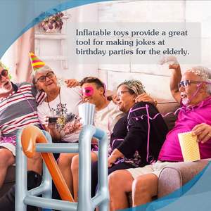 Bastón Inflable Plegable, Material de PVC Impermeable, Portátil y Ligero, Decoración para Piscina, Lago, Río, Playa - Product Image 6