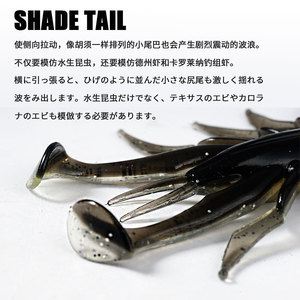 2023เหยื่อแบบนิ่มรูปกุ้งขนาด3นิ้ว6กรัมเหยื่อปลอมจากผู้ผลิตสินค้าใหม่ - Product Image 4