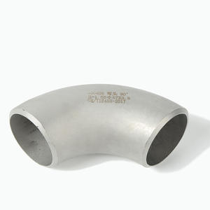 Codos de Acero Inoxidable 304 de 90 Grados, Gruesos y Extendidos, Conectores Soldados Duraderos, Curvas Resistentes al Desgaste, Venta al Por Mayor de Fábrica - Product Image 1