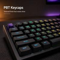 Keyboard Gaming Mekanik Berkabel USB Esports dengan Keycap ABS, Switch Taktil Hot Swap, Polling Rate 8K Hz, Layout 98 Persen, untuk G316